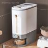 UPQRSG Rice Dispenser, Large Grain Storage Container with Rice Washer and Measuring Cup, Lid, Kitchen Grain Dispenser for Soybeans and Corn (L) view 2