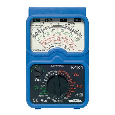 Metrix MX 1 Analog Multimeter with Carrying Case