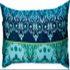 Erwin Müller Blue Flannel Reversible Pillowcase, 40 x 80 cm view 1