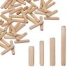 SKIR'CO 400-Piece Wood Dowel Set, 5 x 25 mm, Grooved Furniture Dowels view 1