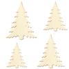 Wooden Snow Fir Tree – Custom Cut 3–50 cm view 2