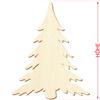 Wooden Snow Fir Tree – Custom Cut 3–50 cm view 3