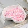 10 g Pack of 4/5/6/8 mm Round Loose PVC Sequins, AB Mint, 6 mm, 720 Pieces view 4