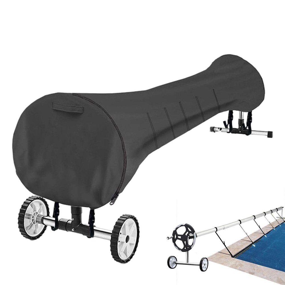 Swimming Pool Solar Roller Cover, 20 ft Pool Cover Spool Protection