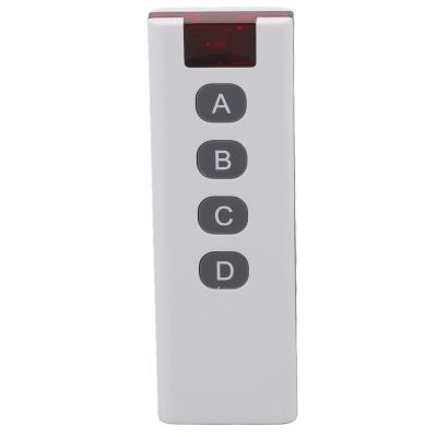 Universal Wireless Remote Control Transmitter, 433 MHz, Learning Code 2262, 4 Buttons