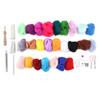 Dekaim 25-Color Wool Needle Felting Kit view 1