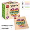 bioblo Wooden Building Blocks from Recycled Materials, Fun Box Pastel Mix, 200 Pieces view 3