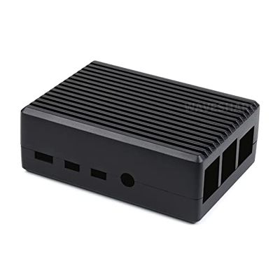 Aluminum Grooved Case with Internal Heatsink Columns for Raspberry Pi 4