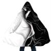 oneforus Men's 3D Digital Print Padded Hooded Cloak view 2