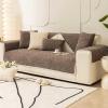 YWQJL Flannel Sofa Cover for L-Shaped Sectional, Non-Slip Sofa Protector, #2 90 x 120 cm view 2