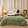 ZTGL Soft Winter Quilt, Double-Sided Velvet, Lamb Cashmere, 220 x 240 cm view 2