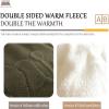 ZTGL Soft Winter Quilt, Double-Sided Velvet, Lamb Cashmere, 220 x 240 cm view 4
