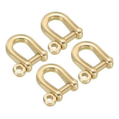 PATIKIL 4-Pack D-Ring Shackles, 6mm Inner Width, U-Type