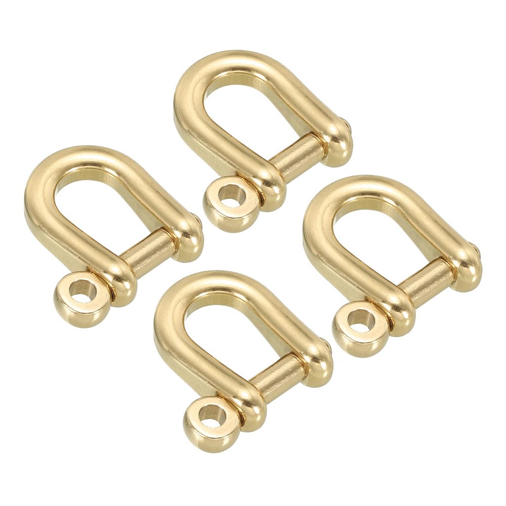 PATIKIL 4-Pack D-Ring Shackles, 6mm Inner Width, U-Type