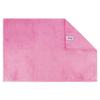 unicopuro Soft Touch Microfiber Cloth 60 x 40 cm Pink, 500 ml Absorbency, Polishing Side view 1
