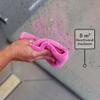 unicopuro Soft Touch Microfiber Cloth 60 x 40 cm Pink, 500 ml Absorbency, Polishing Side view 4