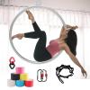 Aerial Ring Lyra Hoop Set, Single-Point Stainless Steel Hoop, 80–100 cm view 1