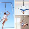 Aerial Ring Lyra Hoop Set, Single-Point Stainless Steel Hoop, 80–100 cm view 2