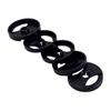 UKCOCO 15-Piece Vinyl Record Adapters for Turntables, Black view 4