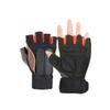 Toddmomy 3 Pairs Outdoor Fitness Gloves, Half-Finger, Wrist Support, Non-Slip, Orange view 2