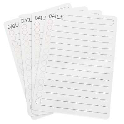 MAGICLULU 4-Piece Magnetic Whiteboard Planner Set