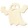Wooden Ghost/Spirit – Custom Cut 3–50 cm for Crafts view 1