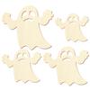 Wooden Ghost/Spirit – Custom Cut 3–50 cm for Crafts view 2