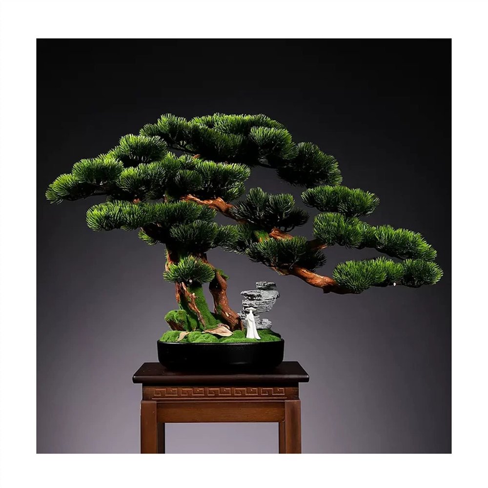 Artificial Bonsai Tree, 25.6 Inches
