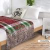 Christmas Blanket, Ultra-Soft Microfleece Blanket, Soft and Warm, Digitally Printed Flannel Blanket, Christmas or Birthday Gift, 100 x 130 cm view 3
