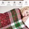 Christmas Blanket, Ultra-Soft Microfleece Blanket, Soft and Warm, Digitally Printed Flannel Blanket, Christmas or Birthday Gift, 100 x 130 cm view 4
