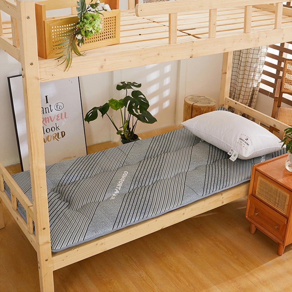 MIAOXIAO Japanese Floor Futon Mattress, Folding Roll-Up Mattress for Sleeping, Lounging, Camping, 6.90 x 200 cm