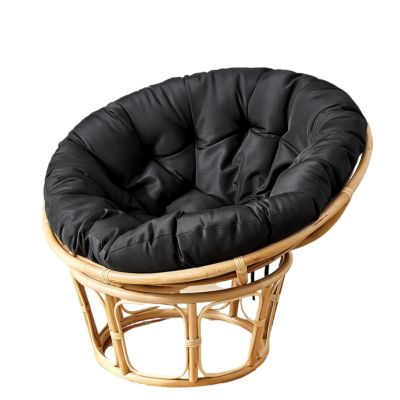 JoboJi Solid-Color Round Cord Chair Cushion for Hanging Basket Chairs