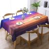Rectangular Tablecloth, Miami Sunset Design, Stain-Resistant, Wrinkle-Free, Washable, 140 x 180 cm view 2