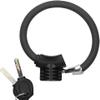 ZECHAO Bike U-Lock with Frame Holder, Long Cable, and 2 Keys – Orange view 4