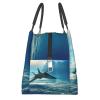 MKNAZ Lunch Bag, Fighter Jet Print, Lightweight and Spacious view 4