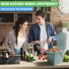 YourCasa Kitchen Compost Bin, 6 L, Mint view 2