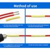 1 m Heat-Shrink Tubing, 2:1 Polyolefin, Gray, 12 mm Diameter view 3