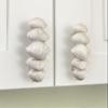 Costello Coastal Shell Drawer Pull (Vertical, 2-Pack) | Artist Pewter Hardware Collection view 2