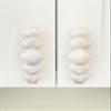 Costello Coastal Shell Drawer Pull (Vertical, 2-Pack) | Artist Pewter Hardware Collection view 3