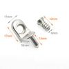 36-Piece L-Shaped Shelf Support Set with 5 mm Pegs and Screws view 2