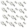 36-Piece L-Shaped Shelf Support Set with 5 mm Pegs and Screws view 3