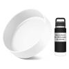 VGHNQ Silicone Bottle Boot for YETI 740 mL and Owala 907 mL Bottles, White view 1
