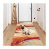 Siunwdiy Brown Modern Runner Rug, 4.8 m, Non-Slip, Washable, 120 x 220 cm view 2