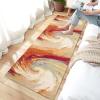 Siunwdiy Brown Modern Runner Rug, 4.8 m, Non-Slip, Washable, 120 x 220 cm view 3