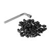Funn Street Pins for Python, Ripper, Mamba, M4 x 6 mm, 50 pcs. (Black) view 1