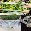 1 x 2.9 m Transparent 0.35 mm PVC Tarp view 3