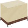 Waterproof Outdoor Furniture Cover, 420D Oxford Fabric, Beige/Brown, 160 x 100 x 75 cm view 1