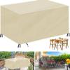 Waterproof Outdoor Furniture Cover, Beige, 180 x 120 x 120 cm view 1