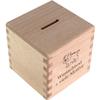 Personalized Wooden Savings Box with Engraving view 1