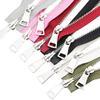 70/90 cm Metal Jacket Zipper, Double Slider Two-Way Zipper, Yellow, 90 cm view 2